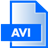 AVI File Extension Icon 48x48 png